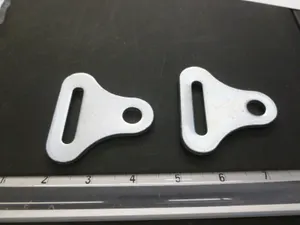 2 Aircraft Restraint HEAVY DUTY SEAT BELT / STRAP ATTACH FITTINGS